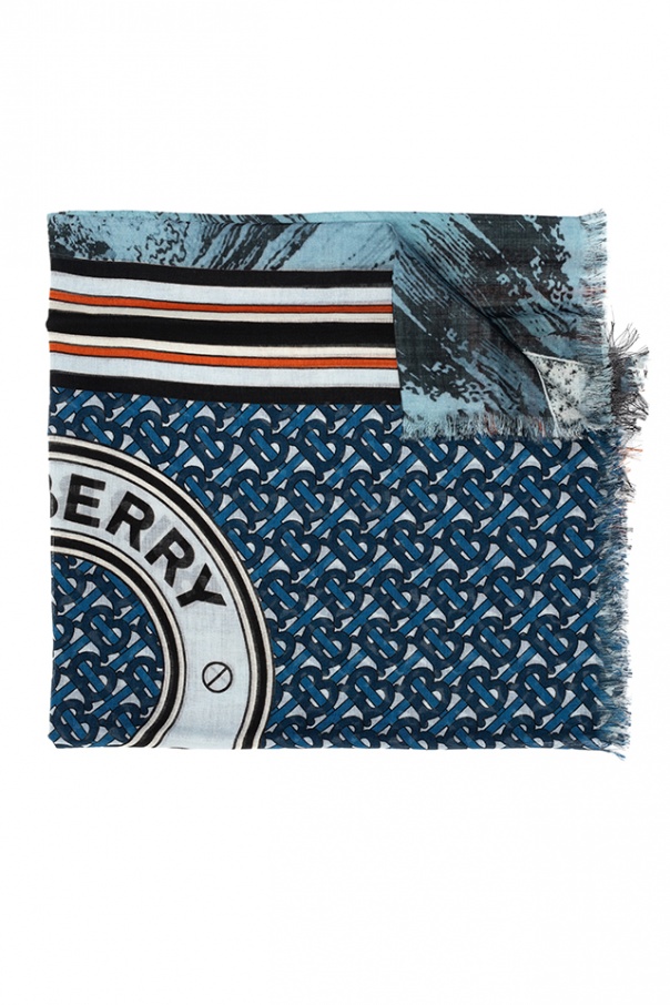 burberry cotton Patterned scarf